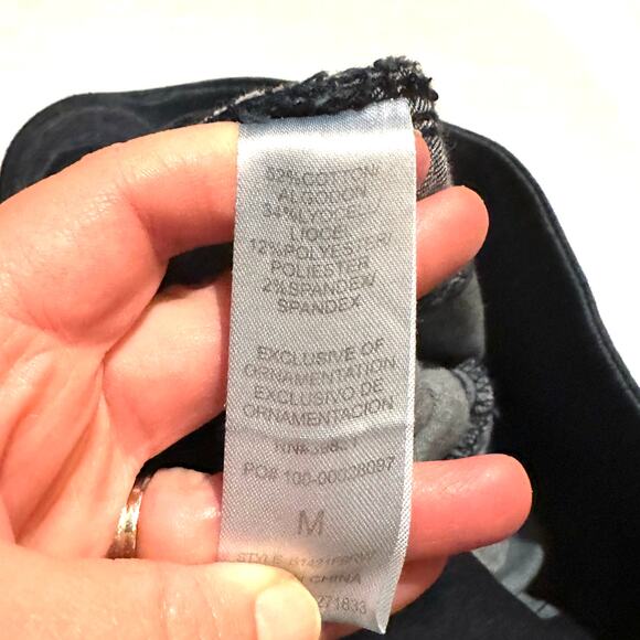 Democracy Pull-On Dark Wash Skinny Jegging Jeans Women's Medium - Picture 7 of 7